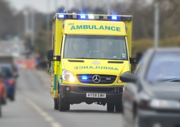 British ambulance