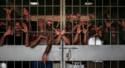 MS-13 Gang Members in Cell