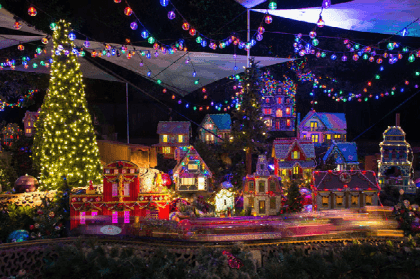 Christmas Village in Texas