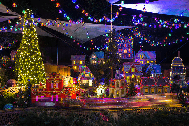 Christmas Village in Texas
