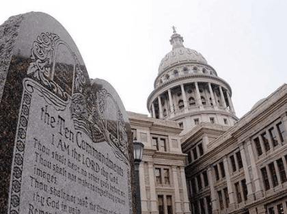 Ten Commandments Monument Texas Capitol