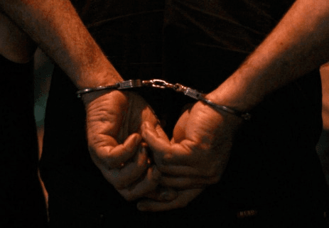 Handcuffed Man