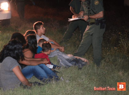Illegal Immigrants Detained by Border Patrol