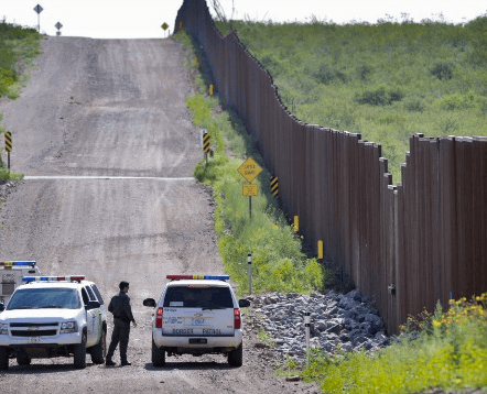 Border Fence and Border Patrol Agents