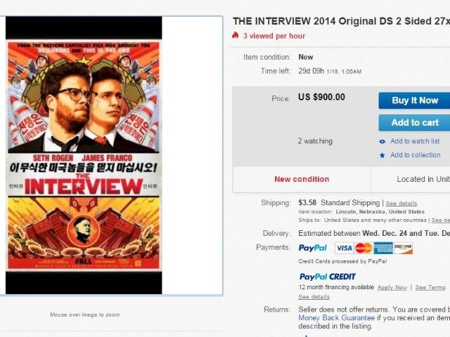the-interview-ebay-page