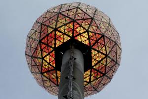 Times Square ball in place, New Year's Eve is a go
