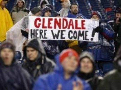 AFC Championship Game Glendale Banner UPI