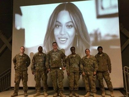 Beyonce-troops