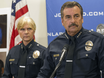 Chief Beck, LAPD (Damain Dovarganes / Associated Press)