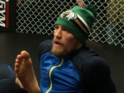 Conor McGregor in Boston