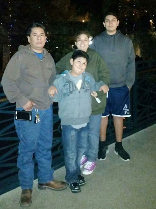 Javier Rivera and Family