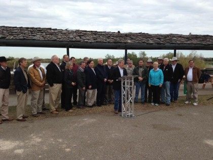 @RepMcCaul: Standing with Border Sheriffs, Members of Congress and stakeholders at a press