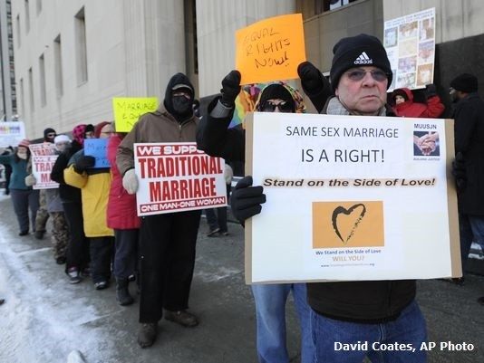 Same Sex Marriage Protest