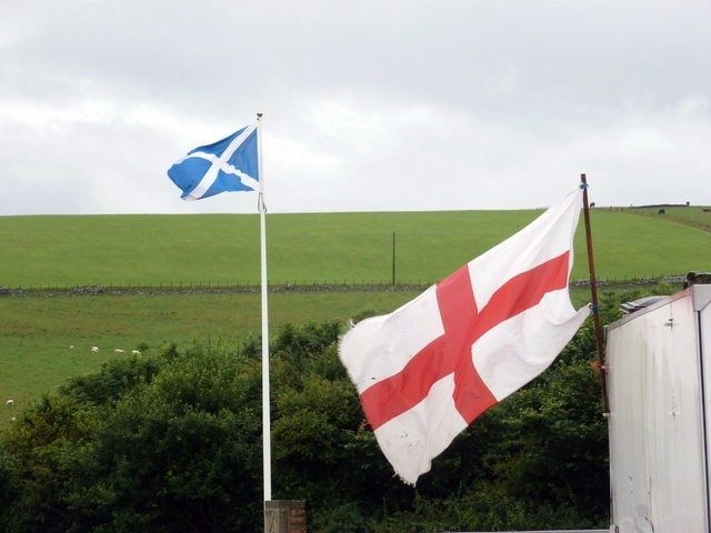 Scotland-England-Flags