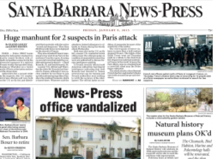 Santa Barbara News-Press (Front Page)