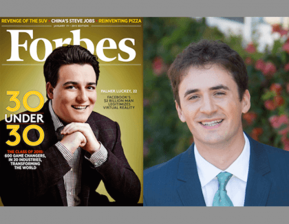 Forbes 30 Under 30 2015 Cover, left. Alexander Marlow, right.