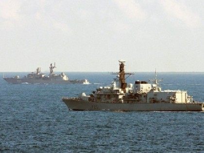 Argyll Shadows Russian Warship MOD