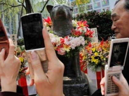 Hachiko-statue-cameras-AP