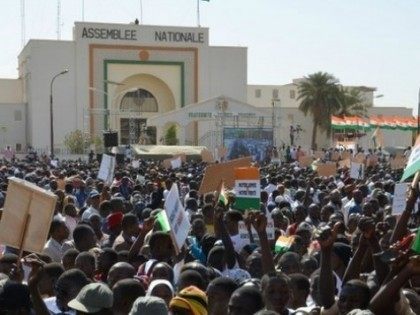 Niamey-Niger-demonstrators