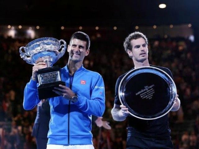Novak Djokovic and Andy Murray Ausie Open