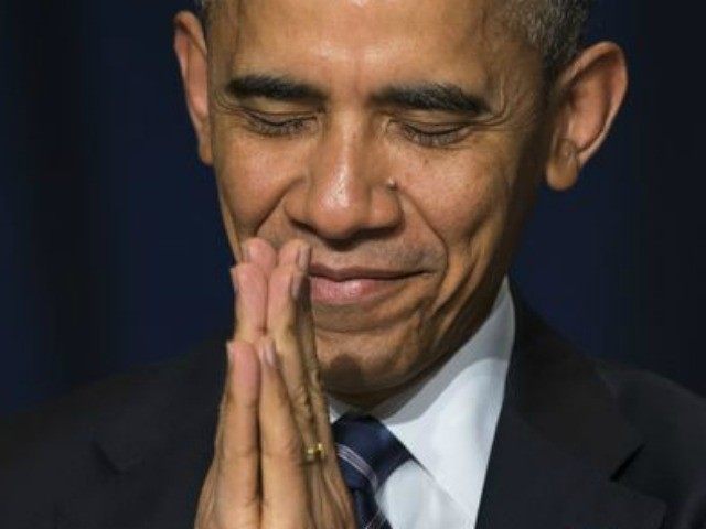 President Obama at the prayer breakfast, Feb. 5, 2015