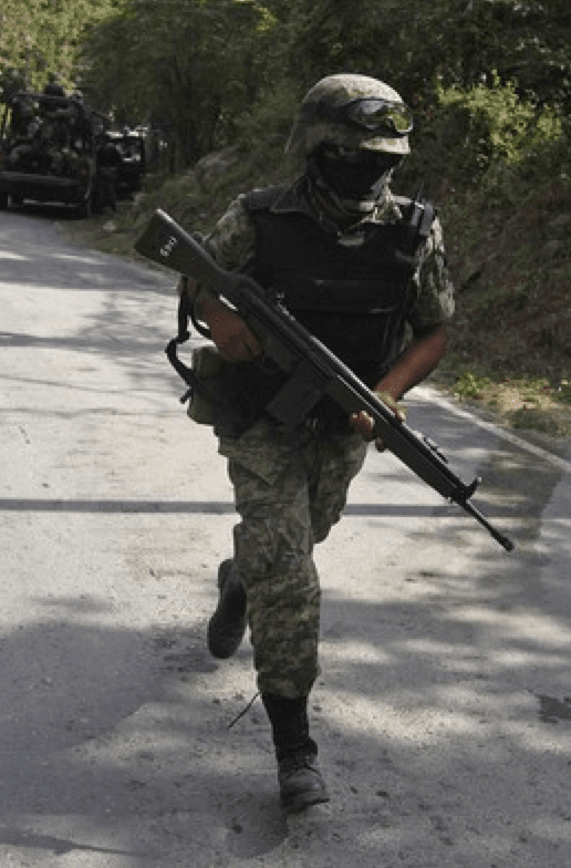 Mexican Soldier/Cartel War