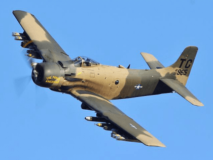 A-1 Skyraider (Clemens Vasters / Wikimedia Commons)