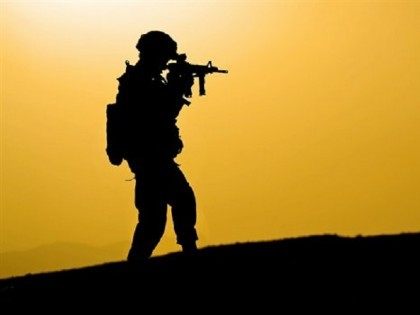 Soldier Silhouette Reuters