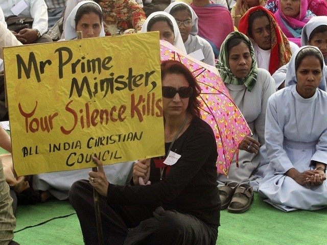 christian-protestors-india