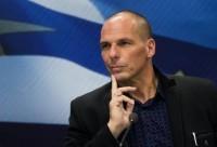 Newly appointed Greek Finance Minister Varoufakis attends a hand over ceremony in Athens Yanis Varoufakis