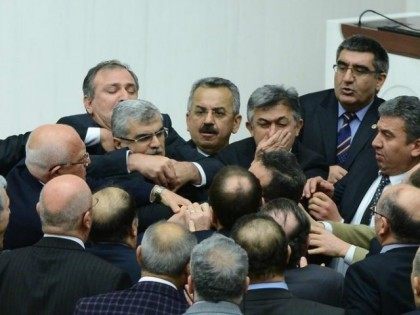 turkey-parliament-fight-AFP