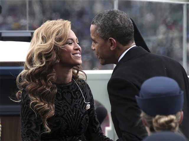 Beyonce and Obama
