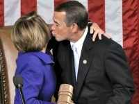 Boehner Kisses Pelosi-AP Photo-Charles Dharapak AP Photo/Charles Dharapak