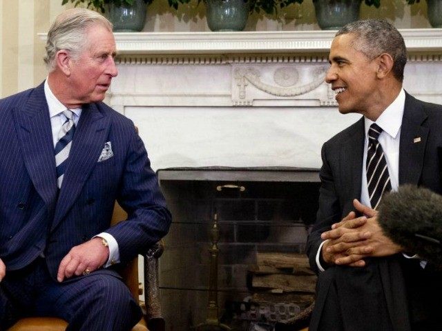 President Barack Obama meets with Britain's Prince Charles in the Oval Office of the