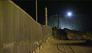 US Border Fence Near Juarez, Mexico