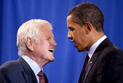 Senator_Edward_Kennedy_with_President_Barack_Obama_4-21-09