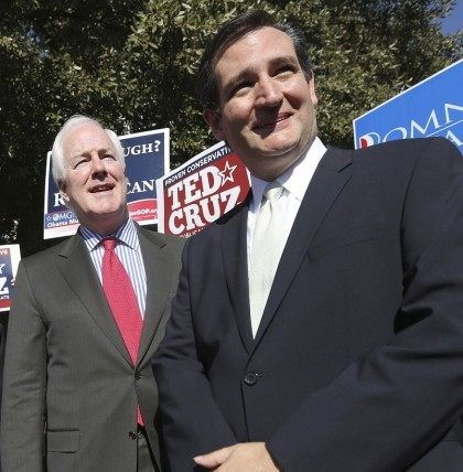 Ted Cruz, John Cornyn, Kay Bailey Hutchison