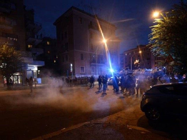 Tor Sapienza Rome Migrant Riots Italy 2