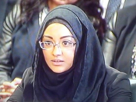Sahima Begum appears at the Home Affairs Select Committee on 10/03/2015.