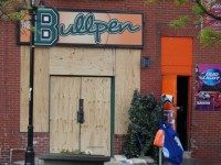 Baltimore Bar Boarded Up Baltimore Bar Boarded Up