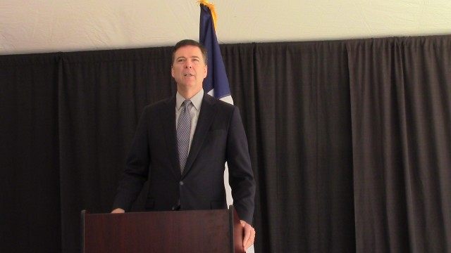 FBI Director James Comey talks about his visit to the Texas Border