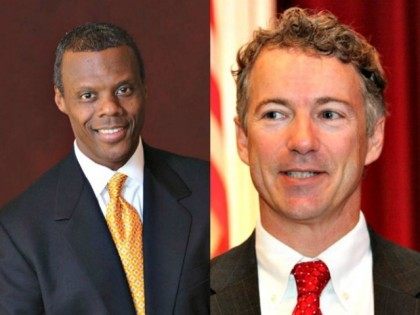 JC Watts (L) and Rand Paul