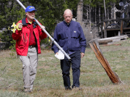 Jerry Brown at Sierra Snow Pack (Rich Pedroncelli / Associated Press)
