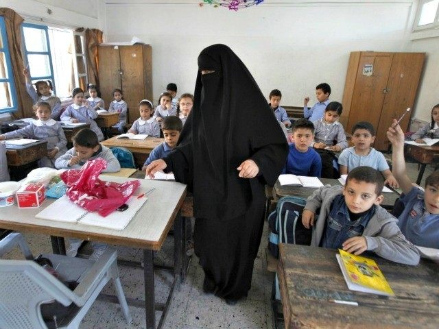 muslim female teacher