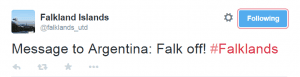 Falkland Islanders Take To Twitter