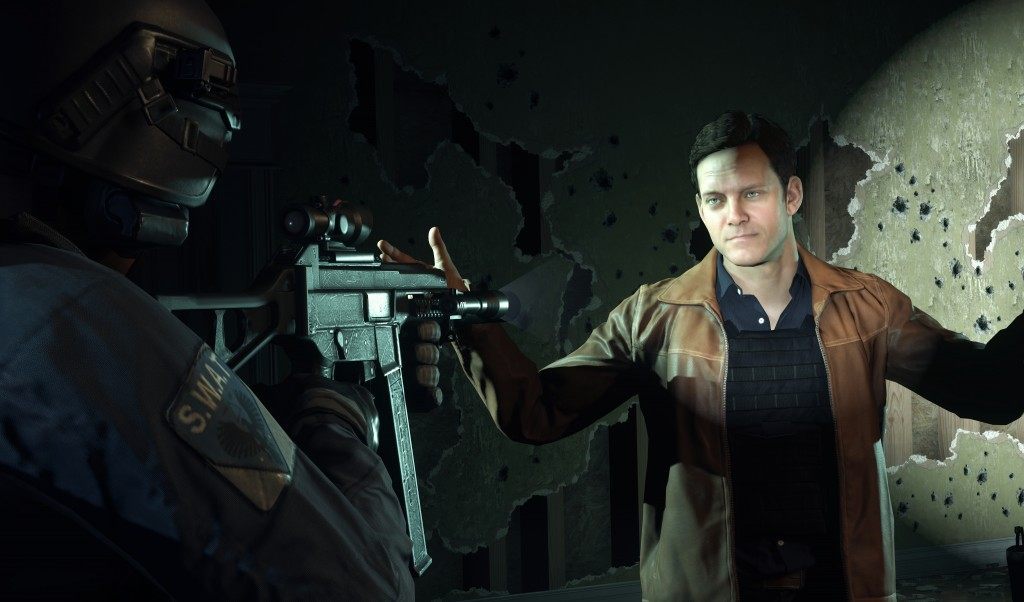 I had this same facial expression throughout my time playing Hardline. --Visceral Games/Electronic Arts