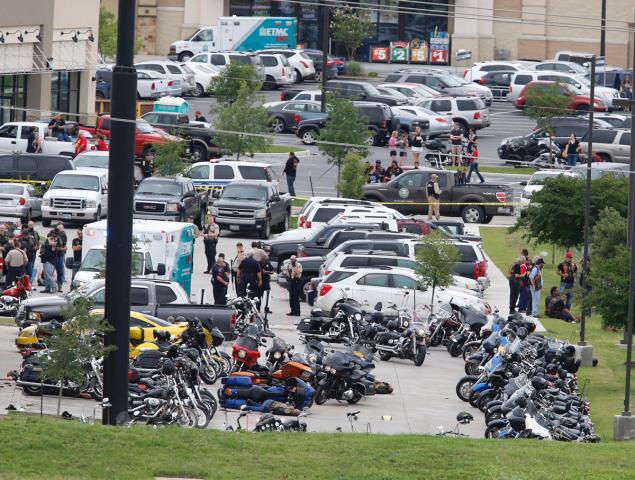 Biker Gun Battle in Waco Rod Aydelotte-The Associated Press