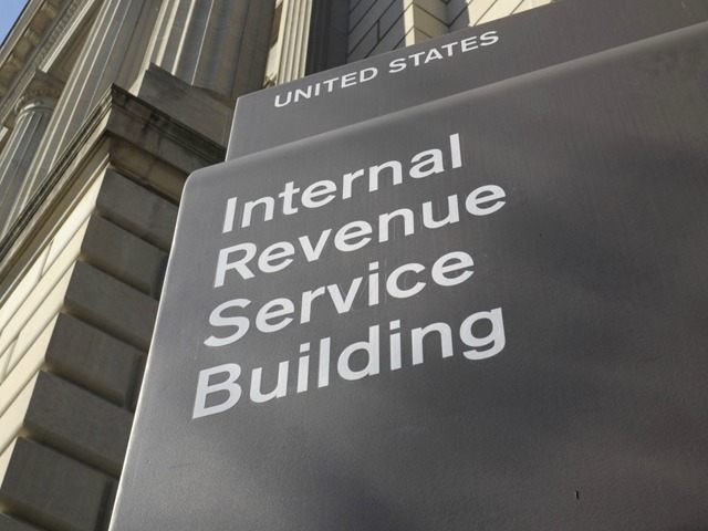 In this March 22, 2103 file photo, the exterior of the Internal Revenue Service (IRS) buil