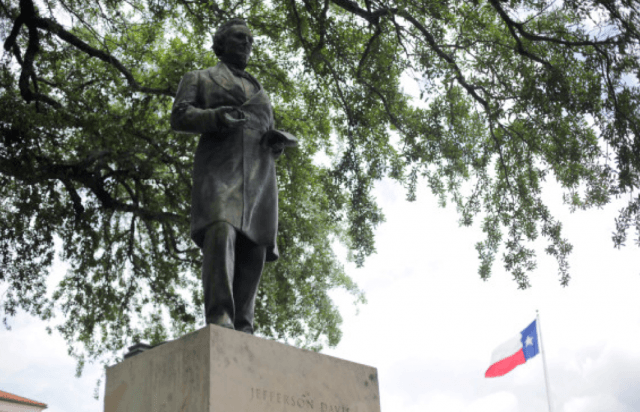 Jefferson Davis Statue at UT
