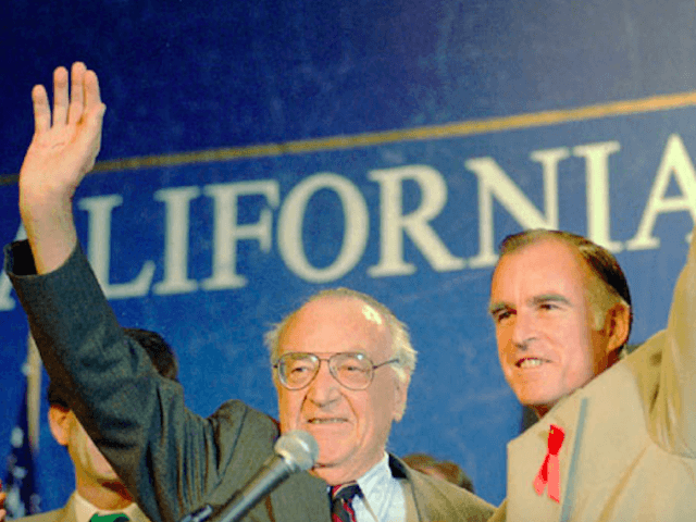 Pat Brown and Jerry Brown (Associated Press)